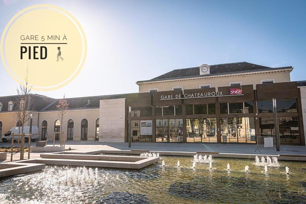 Châteauroux Cote Cour - Gare/Centre, Neuf, Clim 아파트 외부 사진